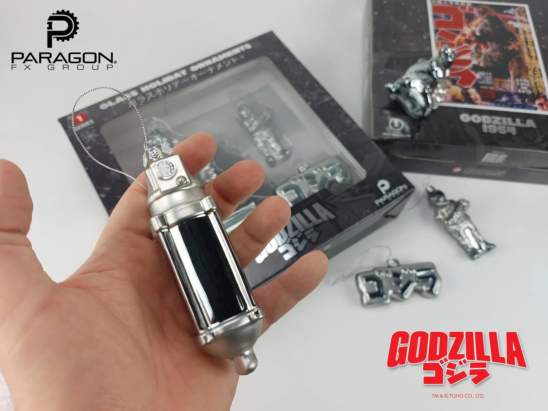 1954 Godzilla Glass Ornaments - Series 1 - Image 3