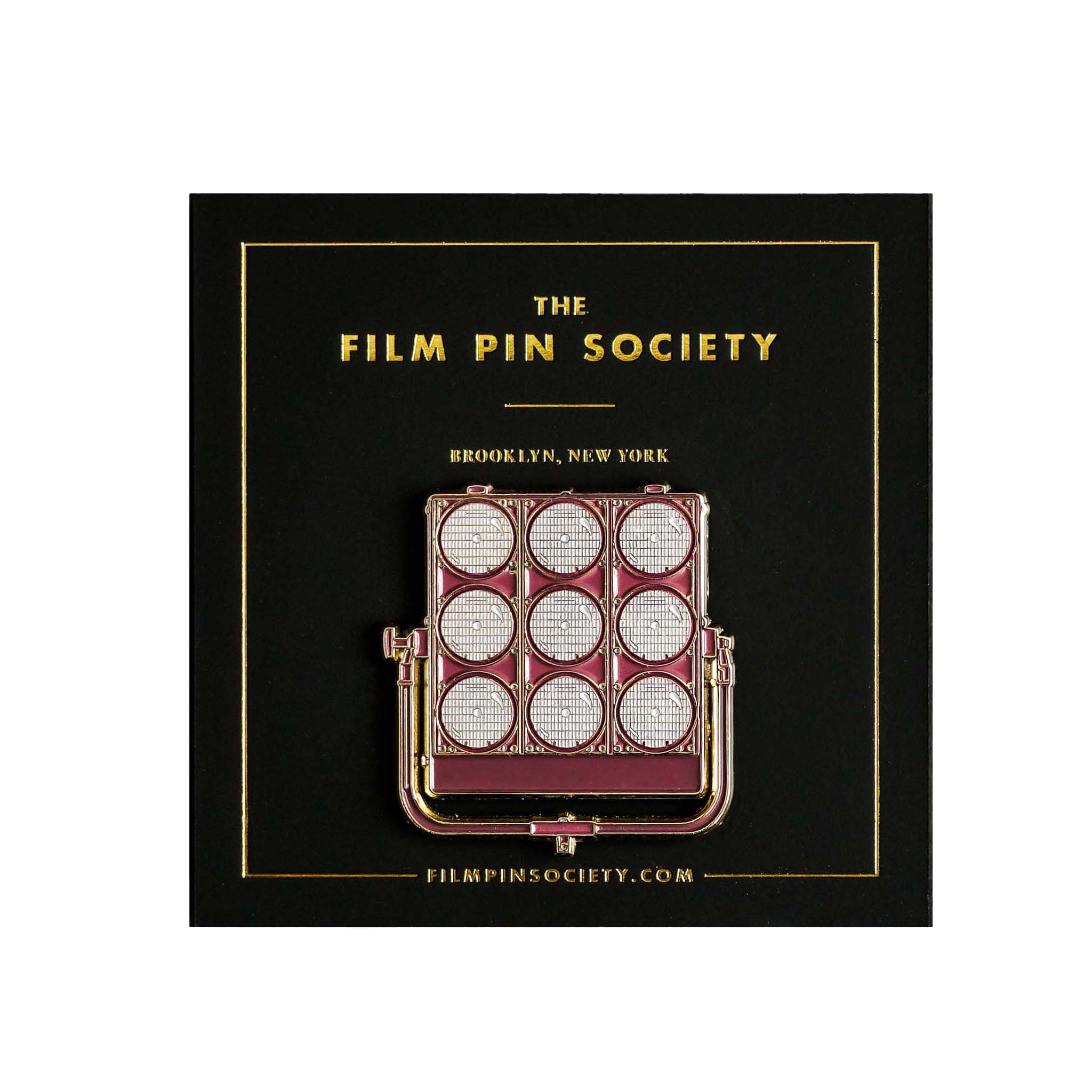 9 LIGHT ENAMEL PIN (GLOW IN THE DARK) - Image 2