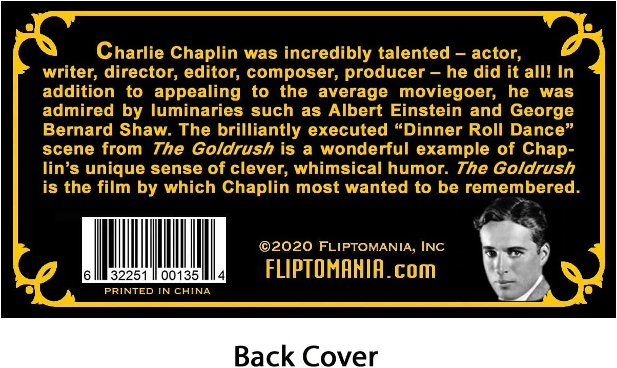 CHARLIE CHAPLIN FLIPBOOK, VOLUME 2, DINNER ROLL DANCE - Image 2