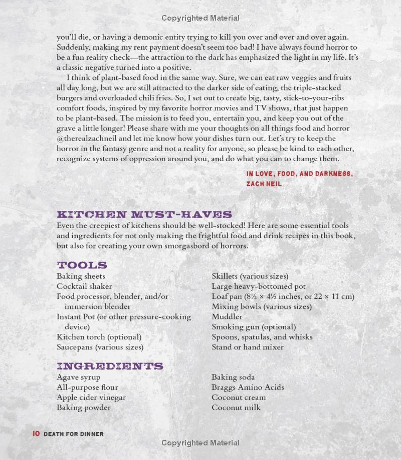 DEATH FOR DINNER COOKBOOK - Image 8