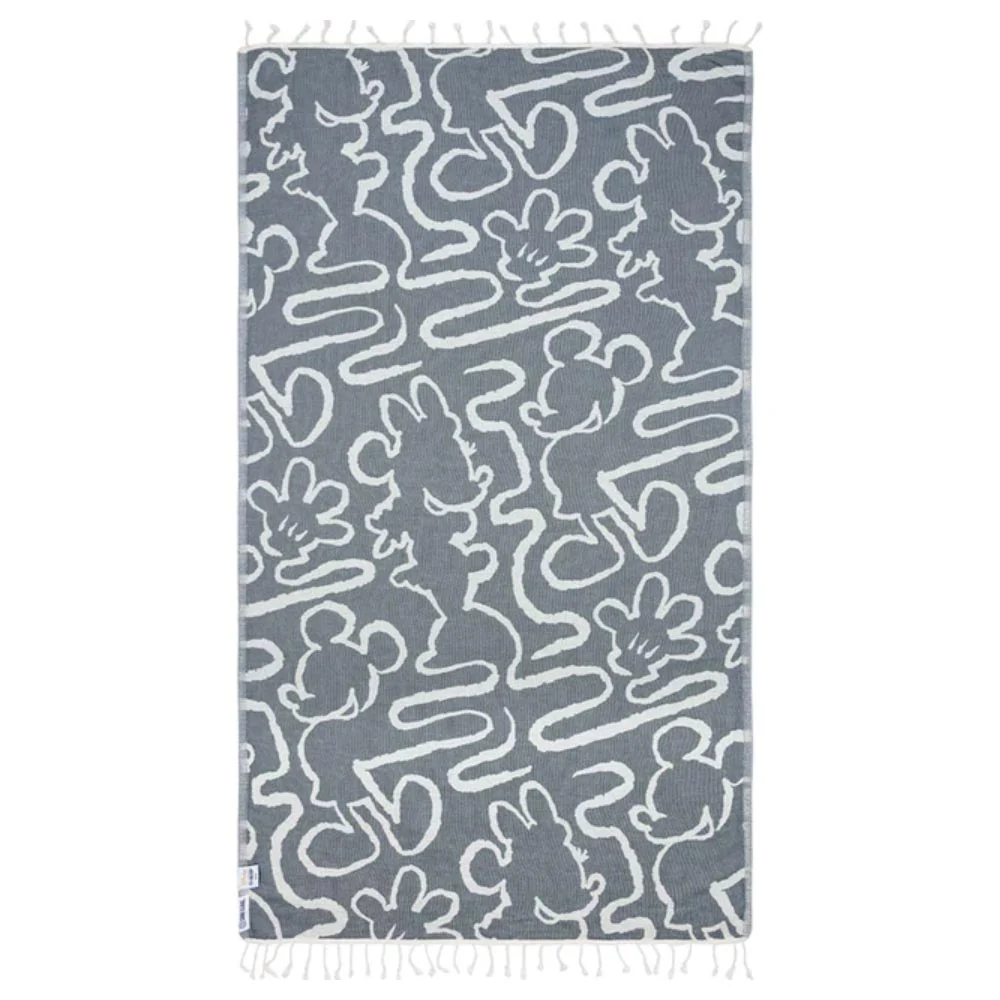 DISNEY MICKEY-MINNIE SQUIGGLES TOWEL - Image 2