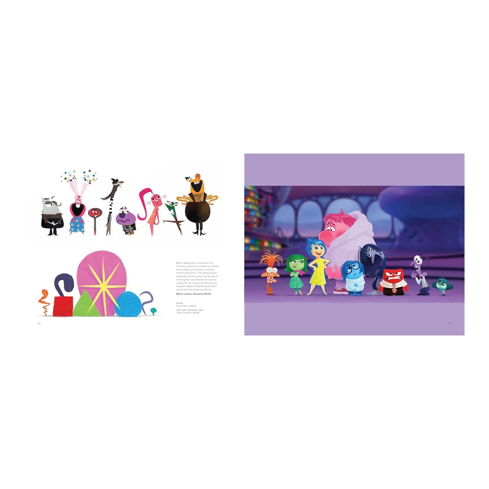 DISNEY/ PIXAR THE ART OF INSIDE OUT 2 - Image 5