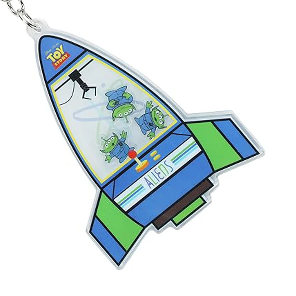 DISNEY PIXAR TOY STORY ROCKET CLAW SHAKER KEYCHAIN - Image 3