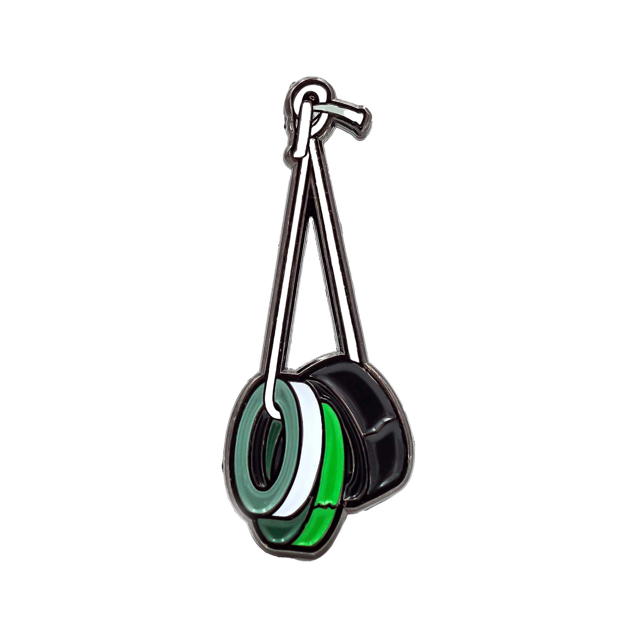 GAFF TAPE ROLL ENAMEL PIN