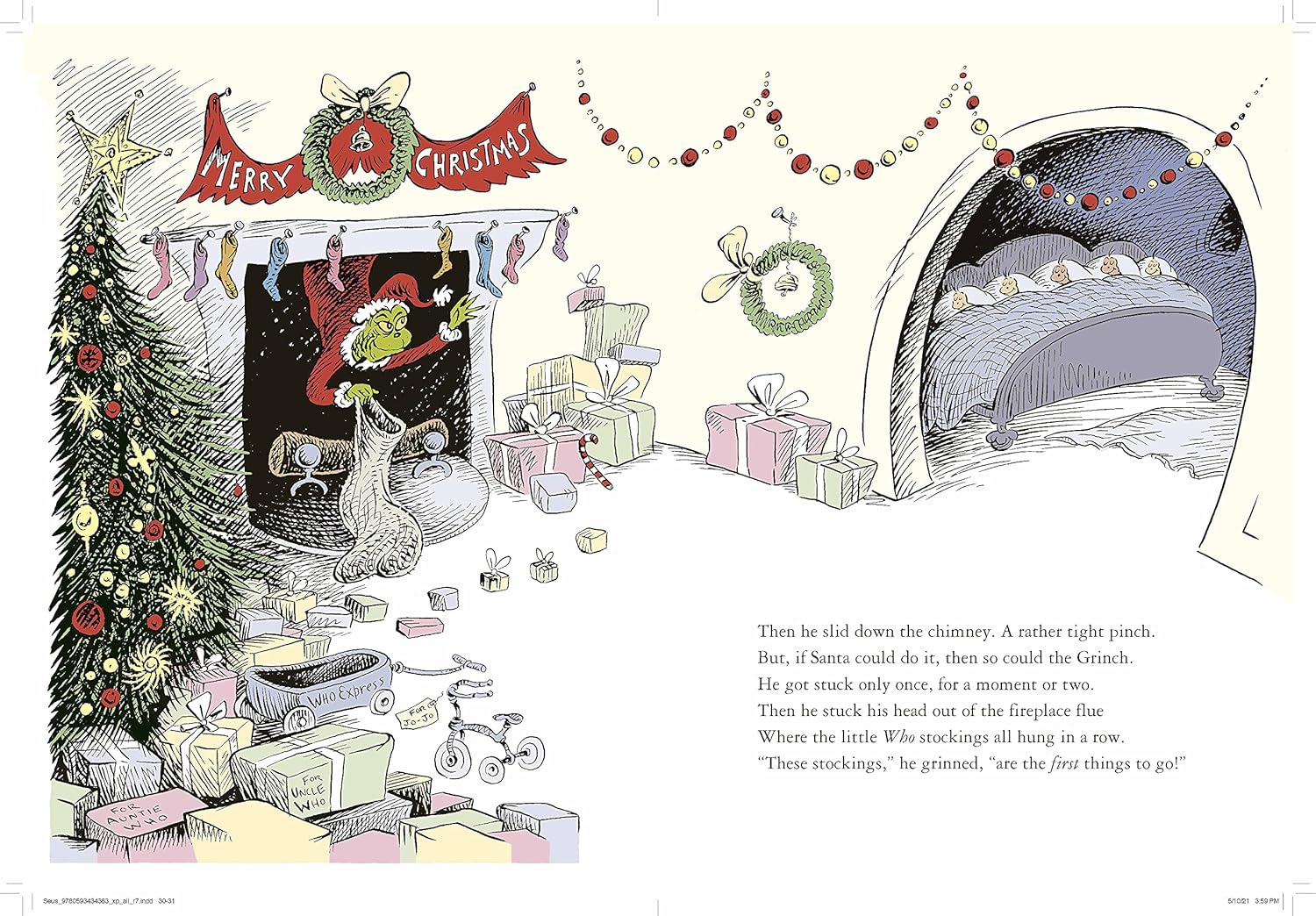 HOW THE GRINCH STOLE CHRISTMAS: FULL COLOR JACKETED EDITION - Image 4