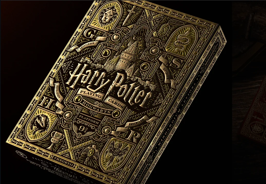 HUFFLEPUFF YELLOW HARRY POTTER PLAYING CARDS