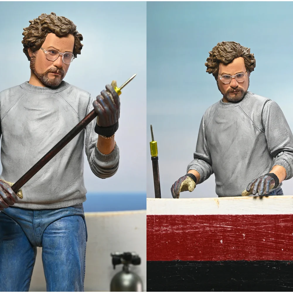 JAWS - 7 in Scale Action Figure – Ultimate Matt Hooper (Amity Arrival) 50th Anniversary Figure