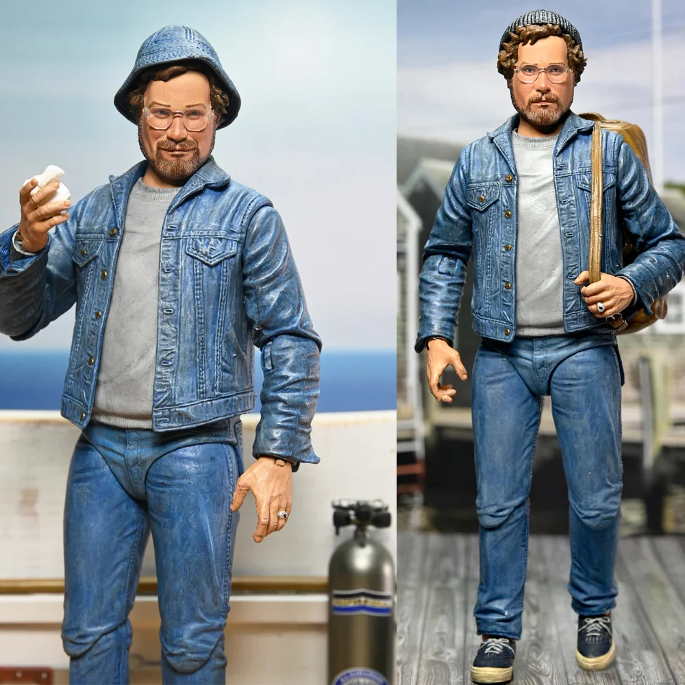 JAWS - 7 in Scale Action Figure – Ultimate Matt Hooper (Amity Arrival) 50th Anniversary Figure - Image 4