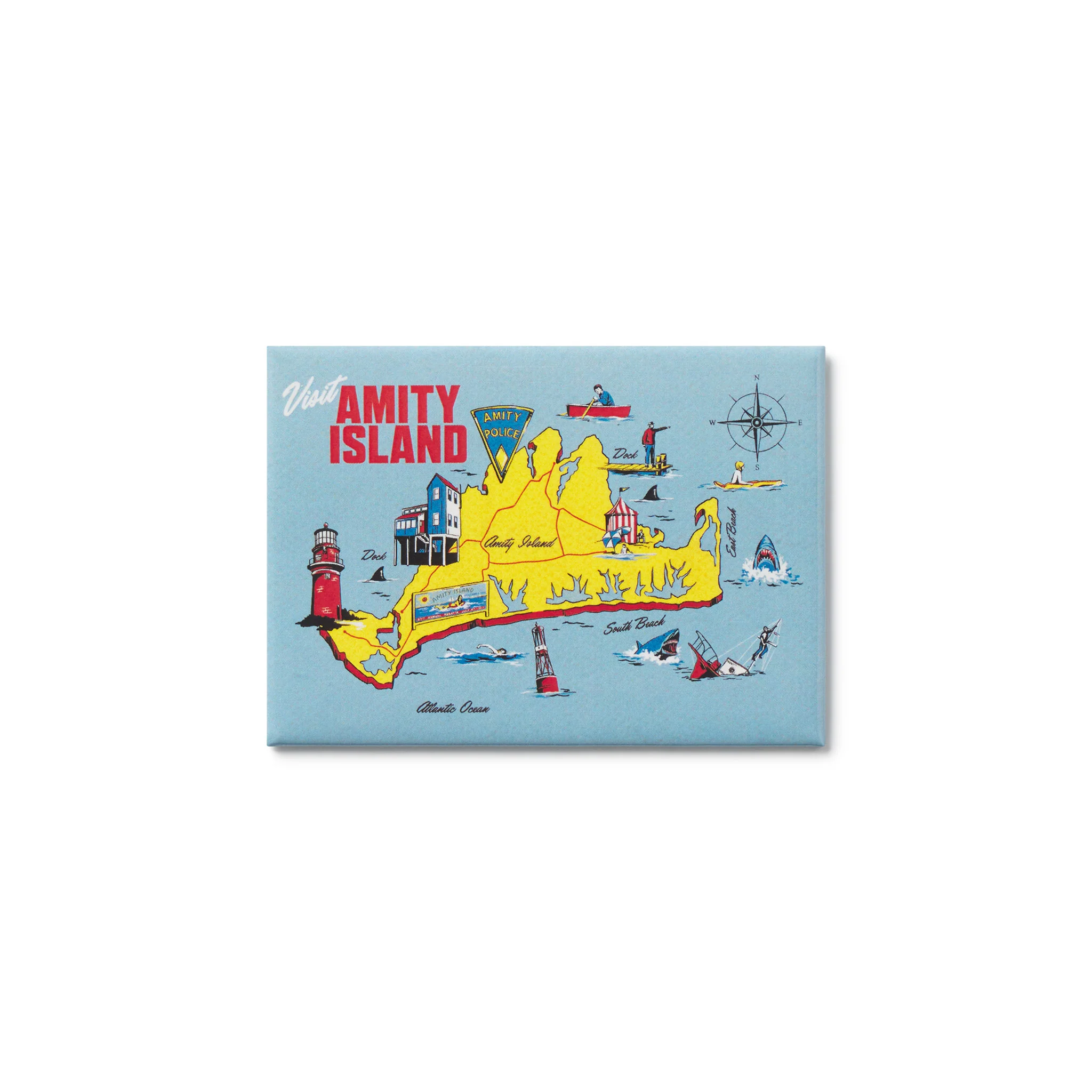 JAWS AMITY ISLAND MAGNET - Image 2