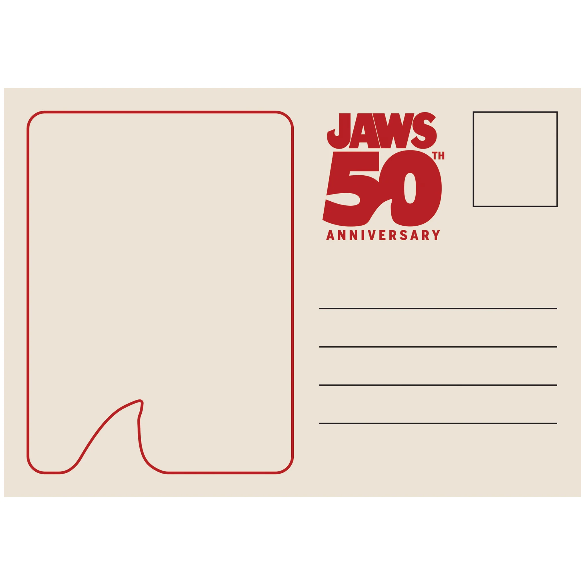 JAWS by Laurent Durieux Postcard - Image 2
