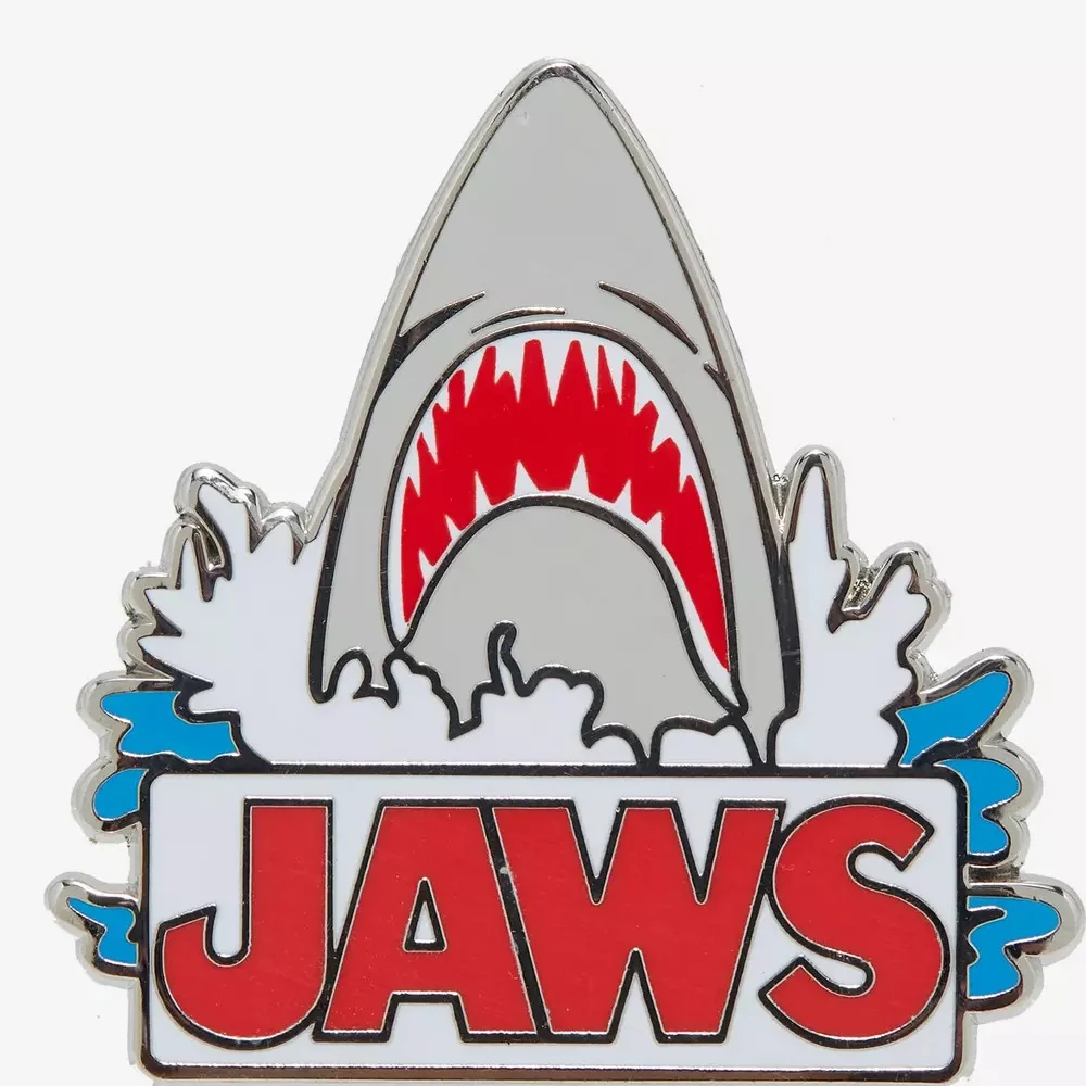 JAWS LOGO ENAMEL PIN - Image 2
