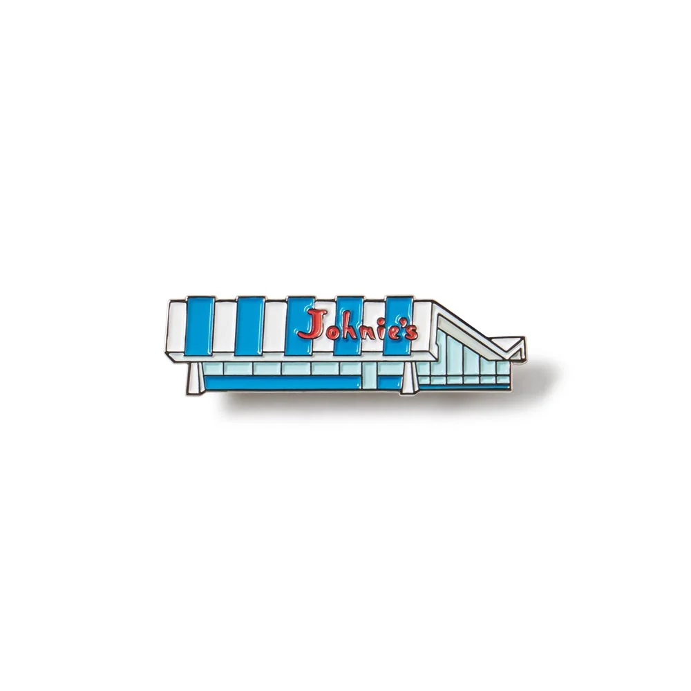JOHNIE'S COFFEE SHOP ENAMEL PIN - Image 2