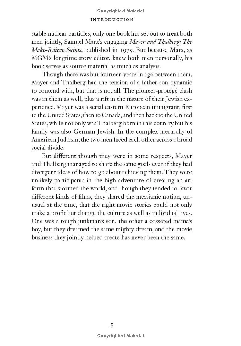 LOUIS B. MAYER AND IRVING THALBERG THE WHOLE EQUATION - Image 11