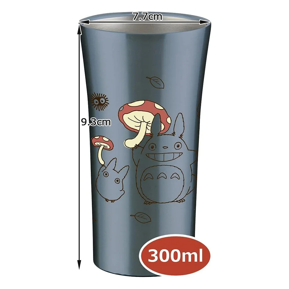 MY NEIGHBOR TOTORO STAINLESS STEEL TUMBLER  (TOTORO 18) SILVER - Image 4