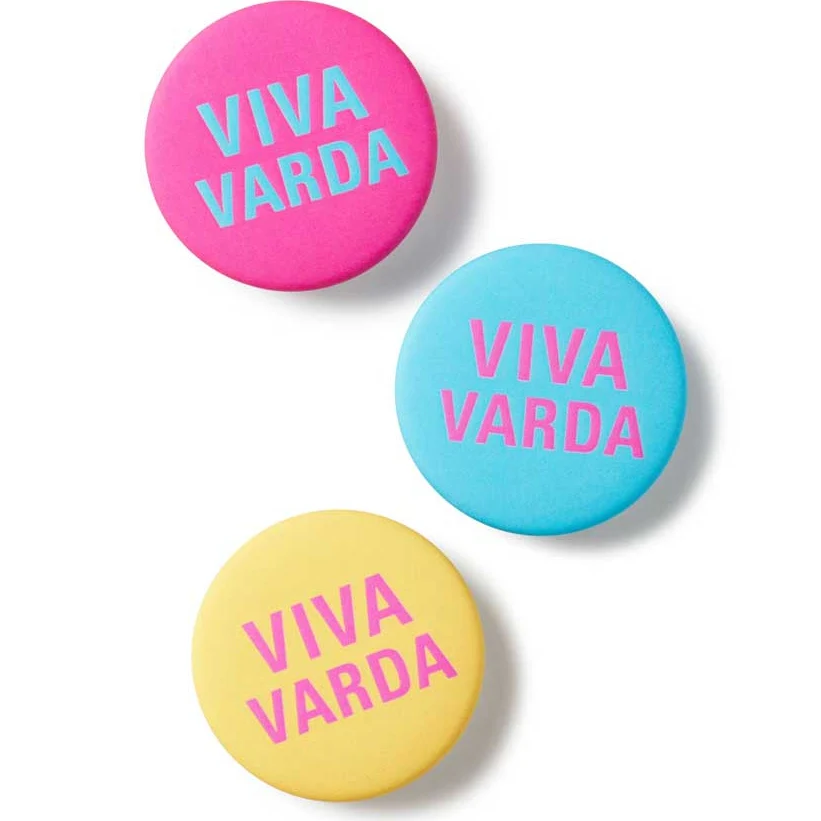 PINK VIVA VARDA BUTTON