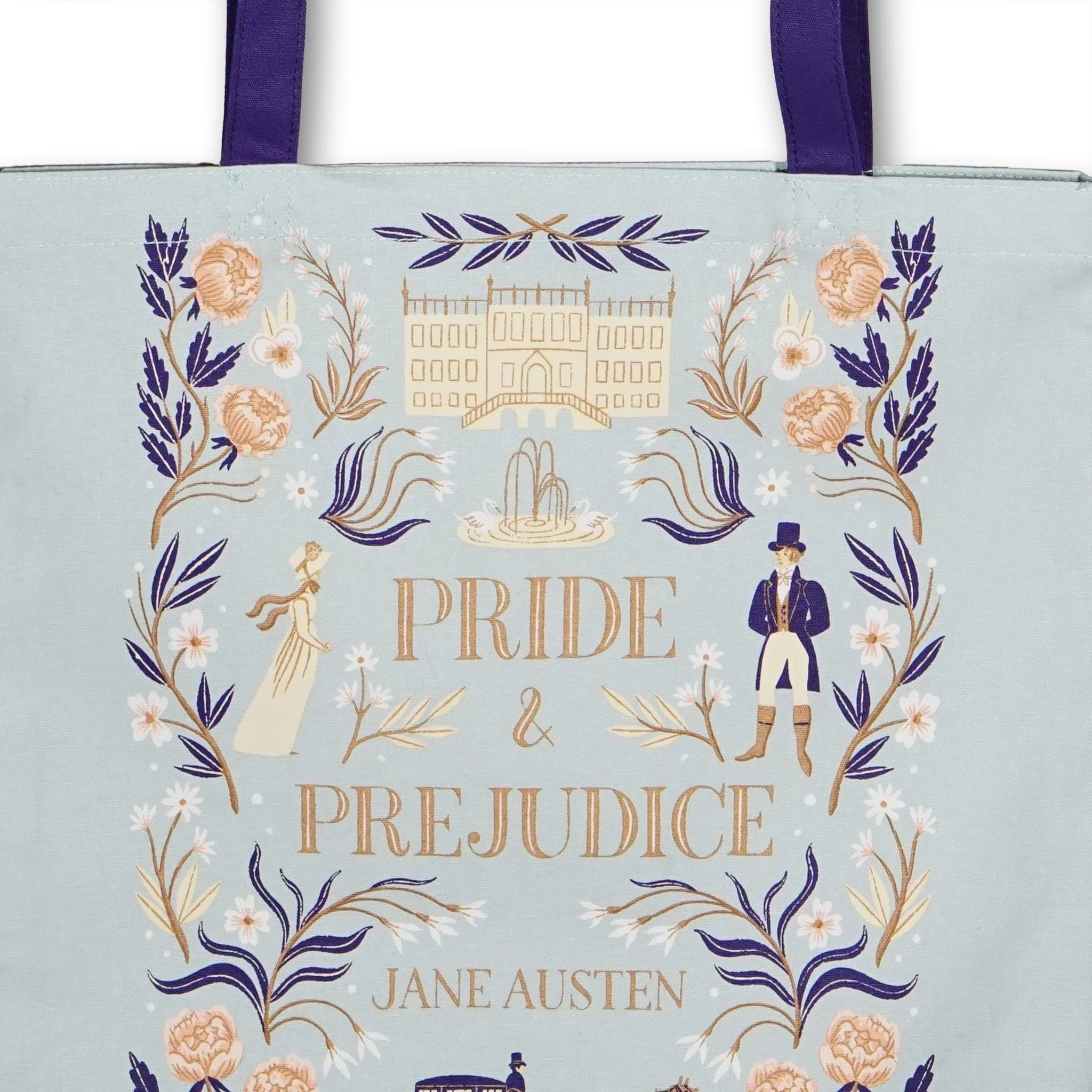 PRIDE & PREJUDICE RECYCLED COTTON TOTE - Image 4
