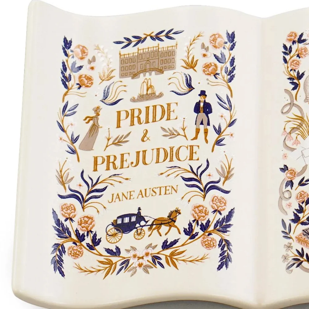 PRIDE & PREJUDICE TRINKET DISH BOOK - Image 3