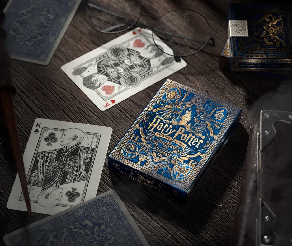 RAVENCLAW BLUE HARRY POTTER PLAYING CARDS - Image 2