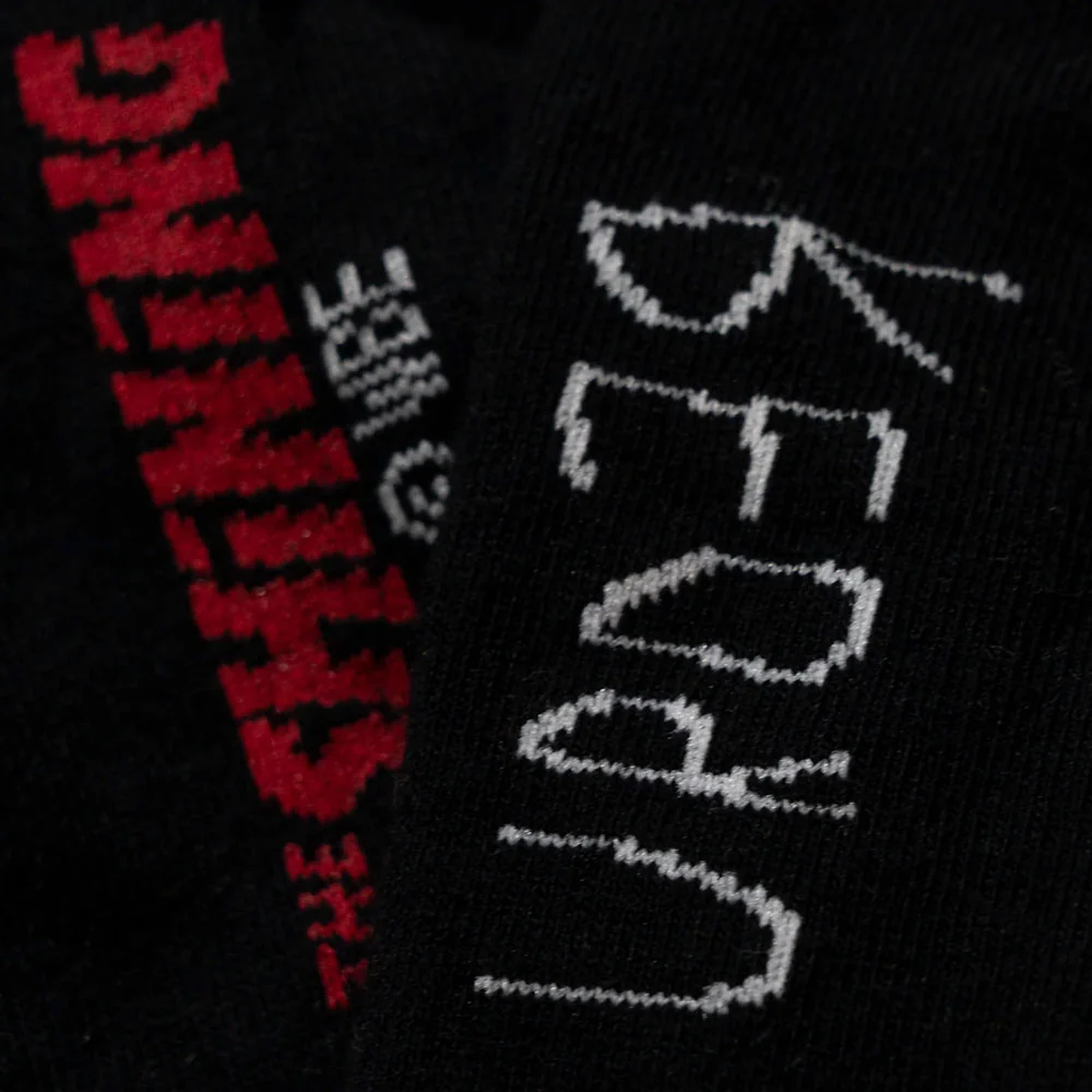 THE SHINING BLACK REDRUM SOCKS - Image 2