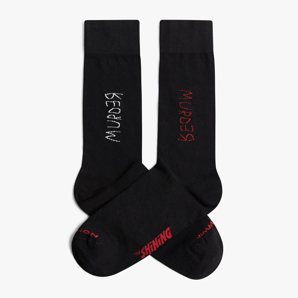 THE SHINING BLACK REDRUM SOCKS - Image 4
