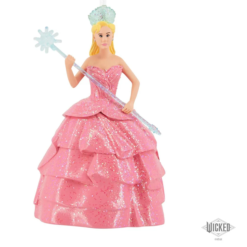 RESIN FIGURAL GLINDA ORNAMENT