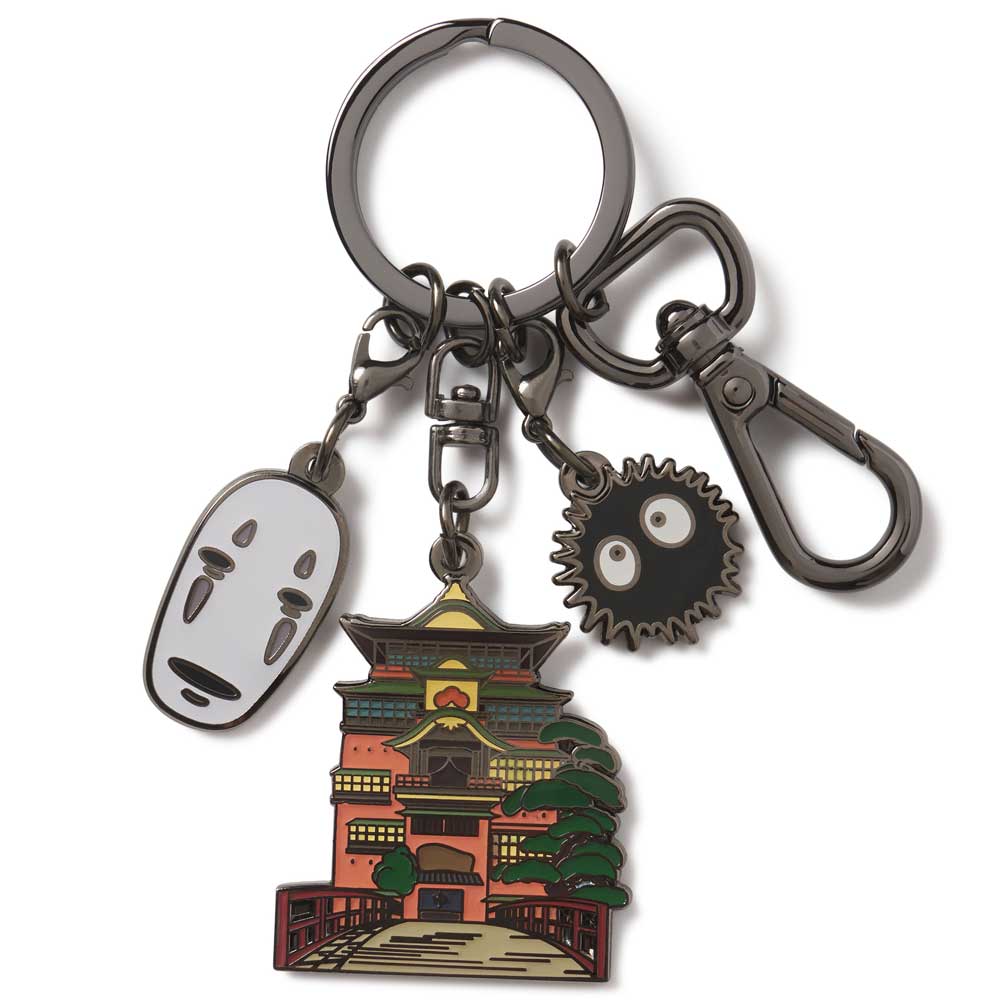 SPIRITED AWAY ENAMEL KEYCHAIN
