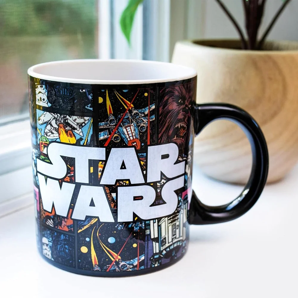 STAR WARS COMIC STRIP LOGO 20OZ CERAMIC MUG - Image 4