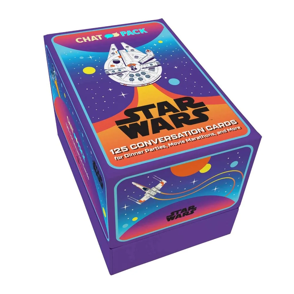 STAR WARS: CONVERSATION CARDS: 125 QUESTIONS FOR DINNER PARTIES, MOVIE MARATHONS AND MORE