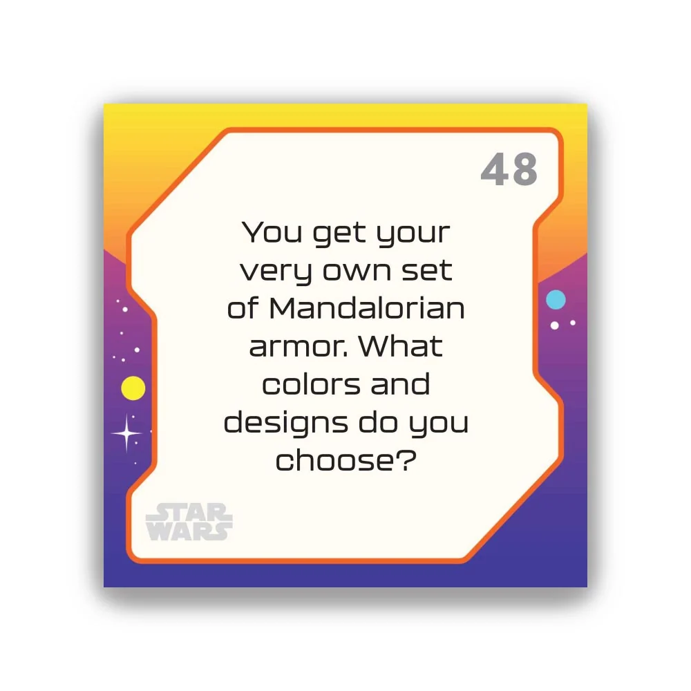 STAR WARS: CONVERSATION CARDS: 125 QUESTIONS FOR DINNER PARTIES, MOVIE MARATHONS AND MORE - Image 4