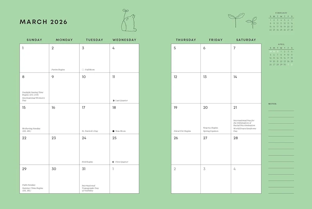 STUDIO GHIBLI MY NEIGHBOR TOTORO 2026 12-MONTH WEEKLY PLANNER 12 MONTH WEEKLY PLANNER - Image 3