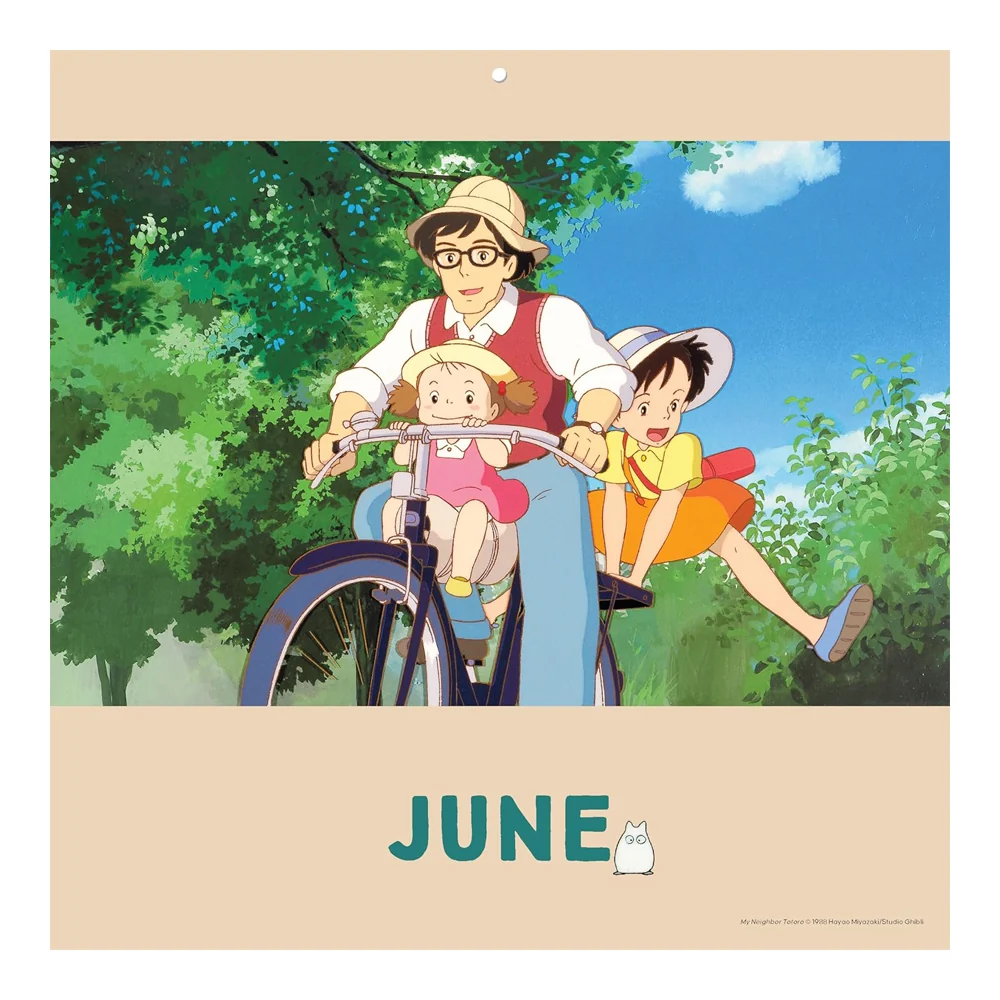 STUDIO GHIBLI MY NEIGHBOR TOTORO 2026 WALL CALENDAR - Image 3