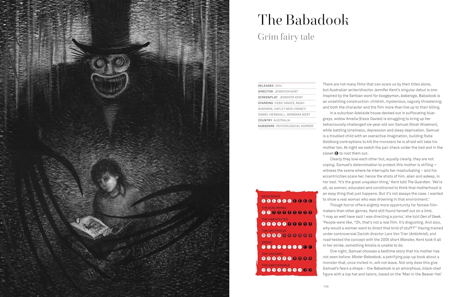 THE BOOK OF HORROR: THE ANATOMY OF FEAR IN FILM, UPDATED EDITION HARDCOVER - Image 3