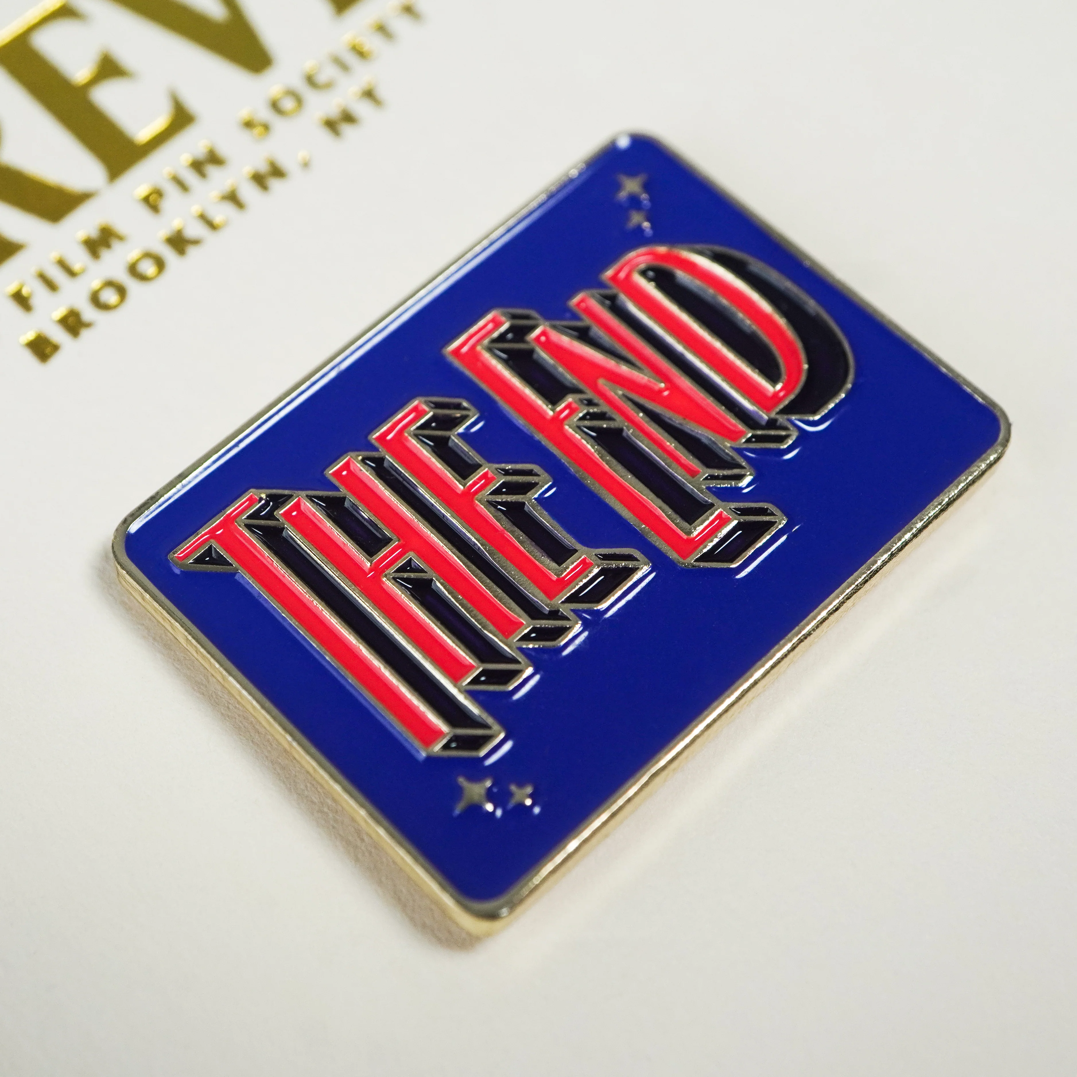 THE END CREDIT ENAMEL PIN - Image 6