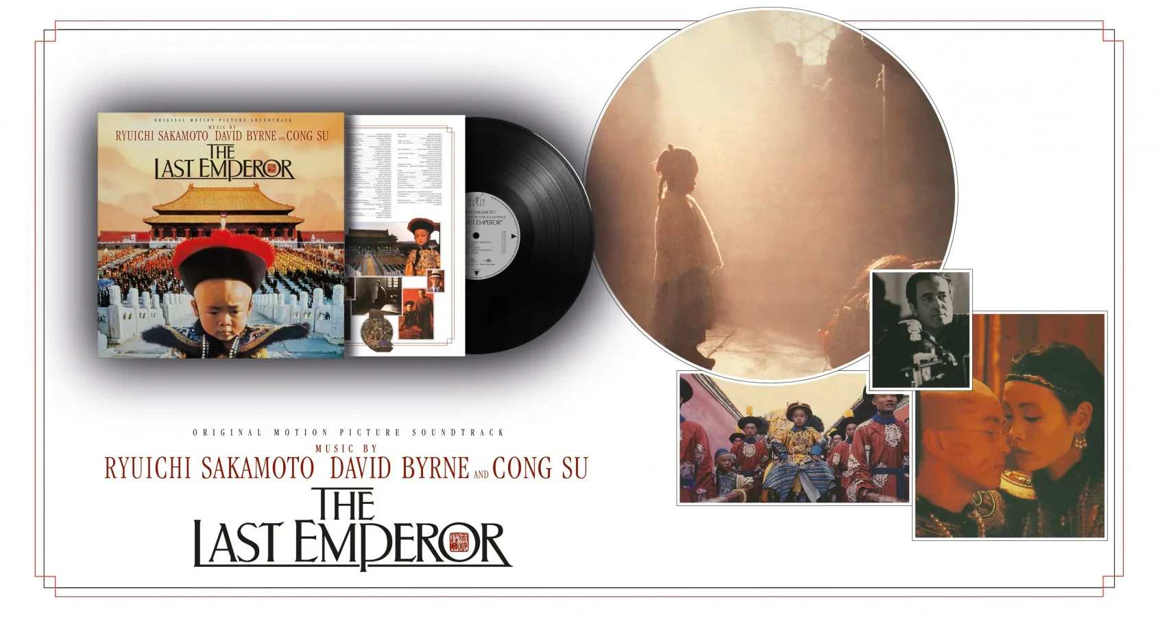 THE LAST EMPEROR OST  (LP) - Image 3