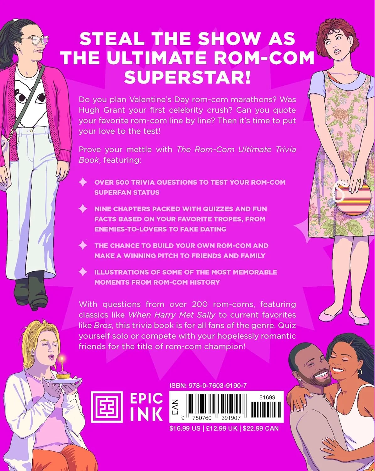 THE ROM-COM ULTIMATE TRIVIA BOOK: TEST YOUR SUPERFAN STATUS AND RELIVE THE MOST ICONIC ROMANTIC COMEDY MOVIE MOMENTS - Image 2