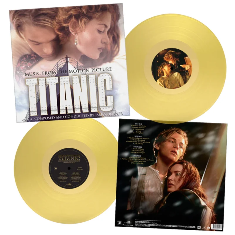 TITANIC: MUSIC FROM THE MOTION PICTURE (2LP YELLOW VINYL)