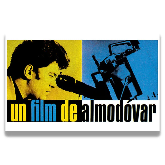 UN FILM DE ALMODÓVAR DIRECTOR POSTCARD